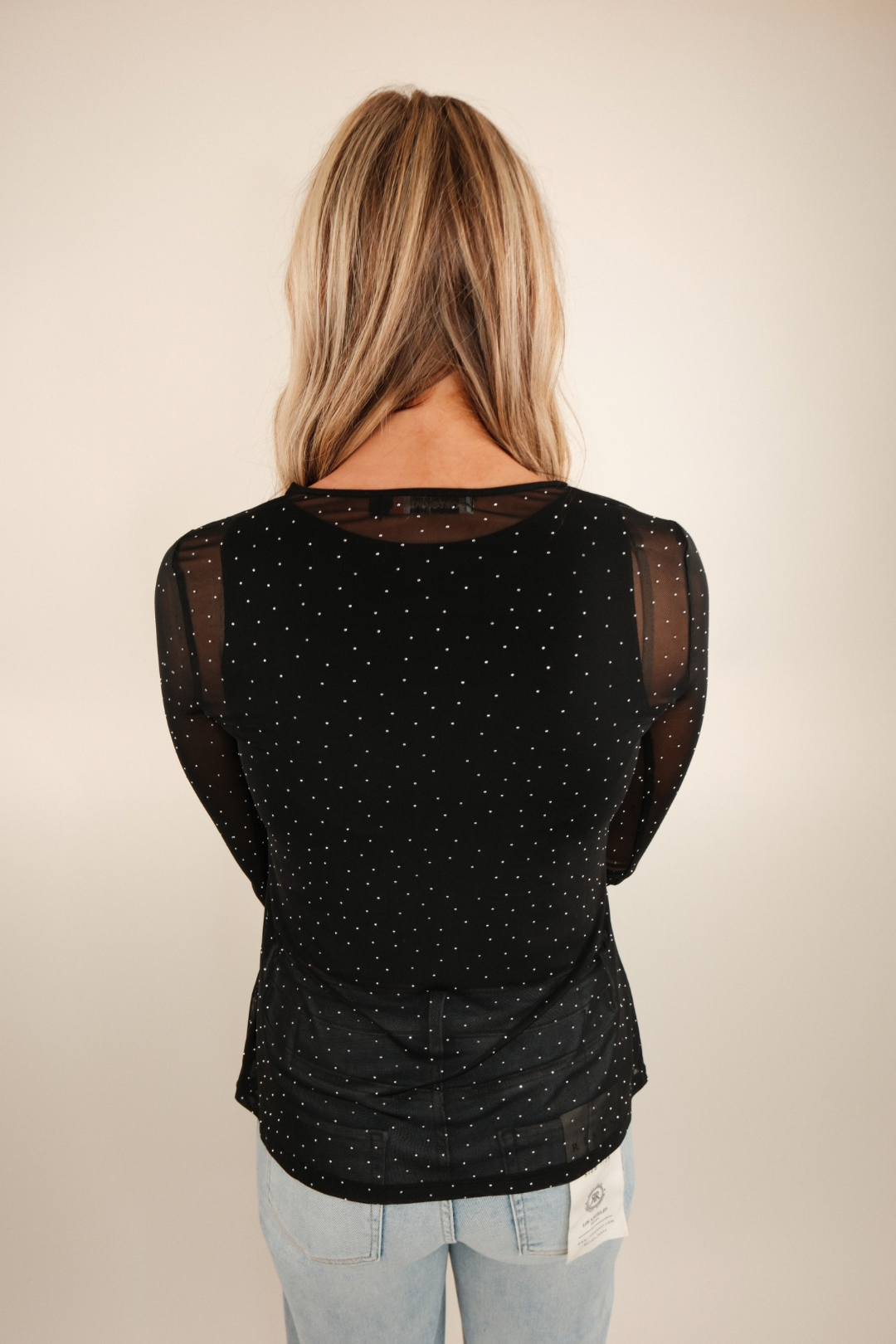 Star Shine Rodeo Mesh Top