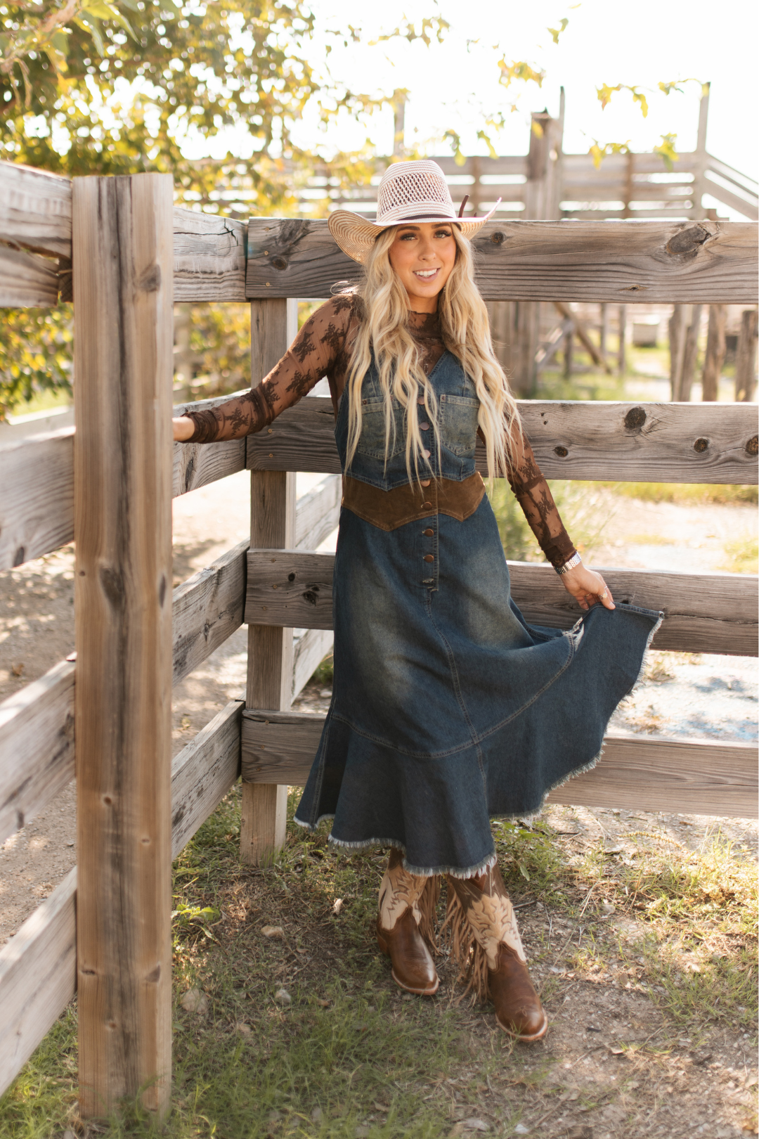 Rustler’s Charm Denim Dress
