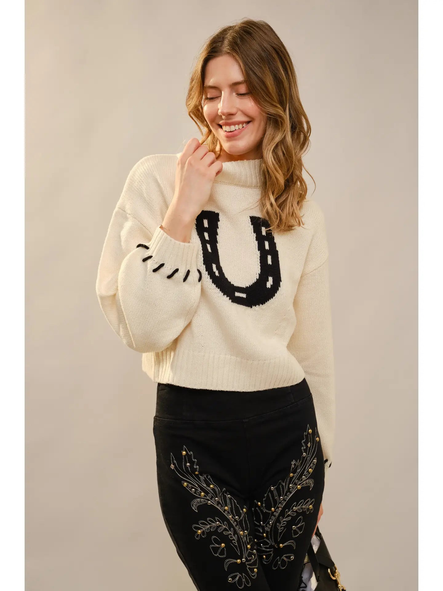 Lucky Stitch Sweater