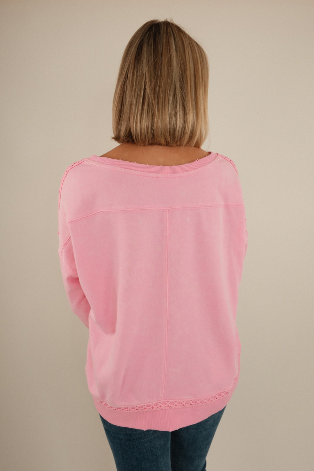 Lace & Grace Pullover