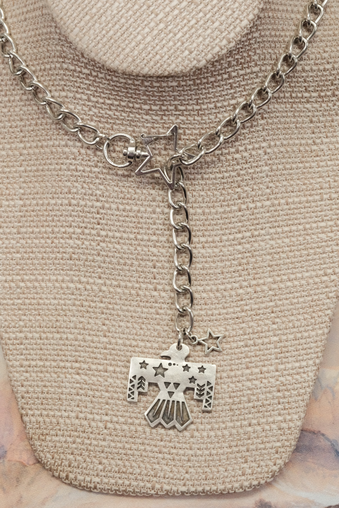 Spirit Wings Lariat Necklace