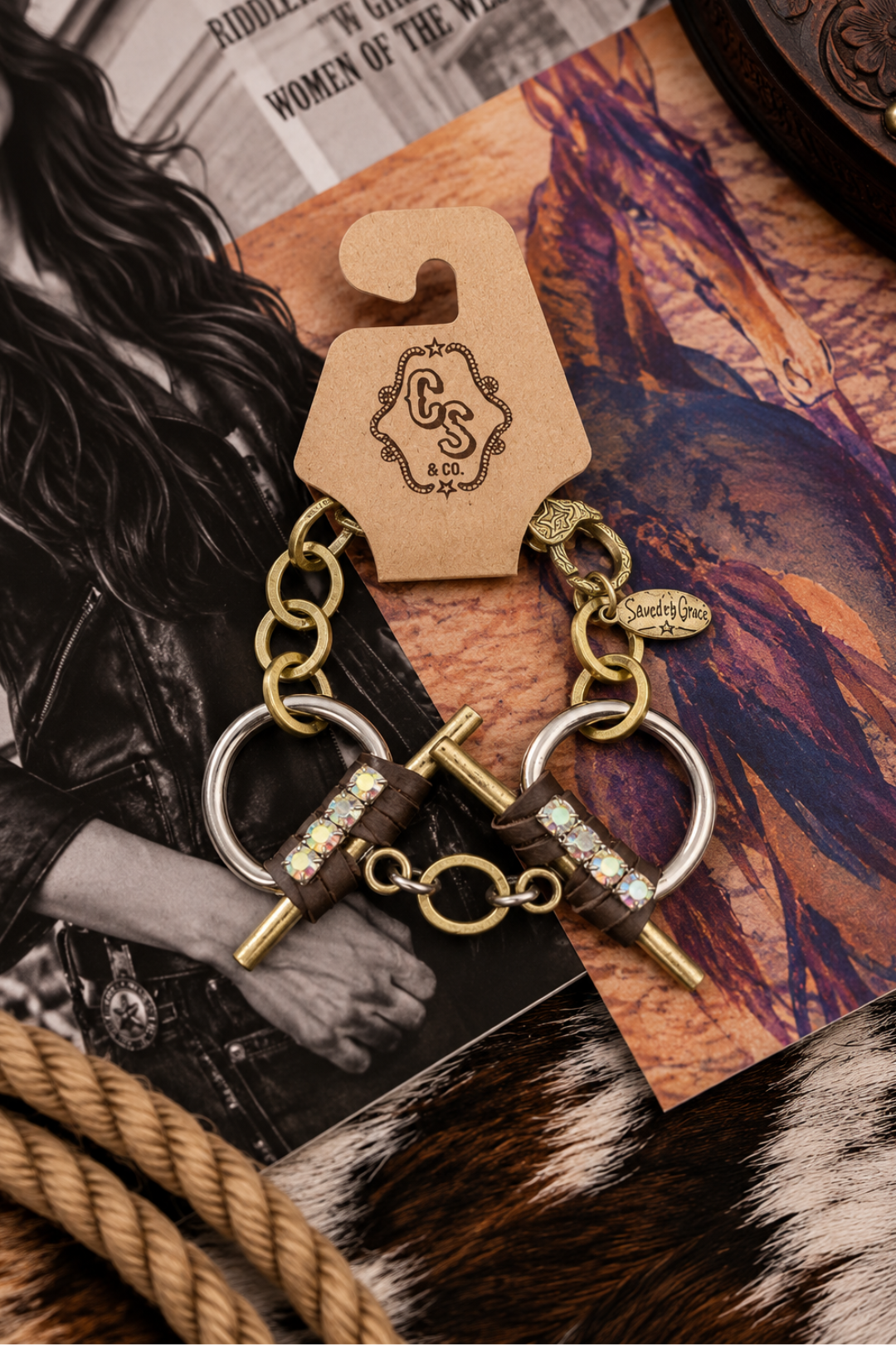 The Bit & Bling Bracelet - Gold