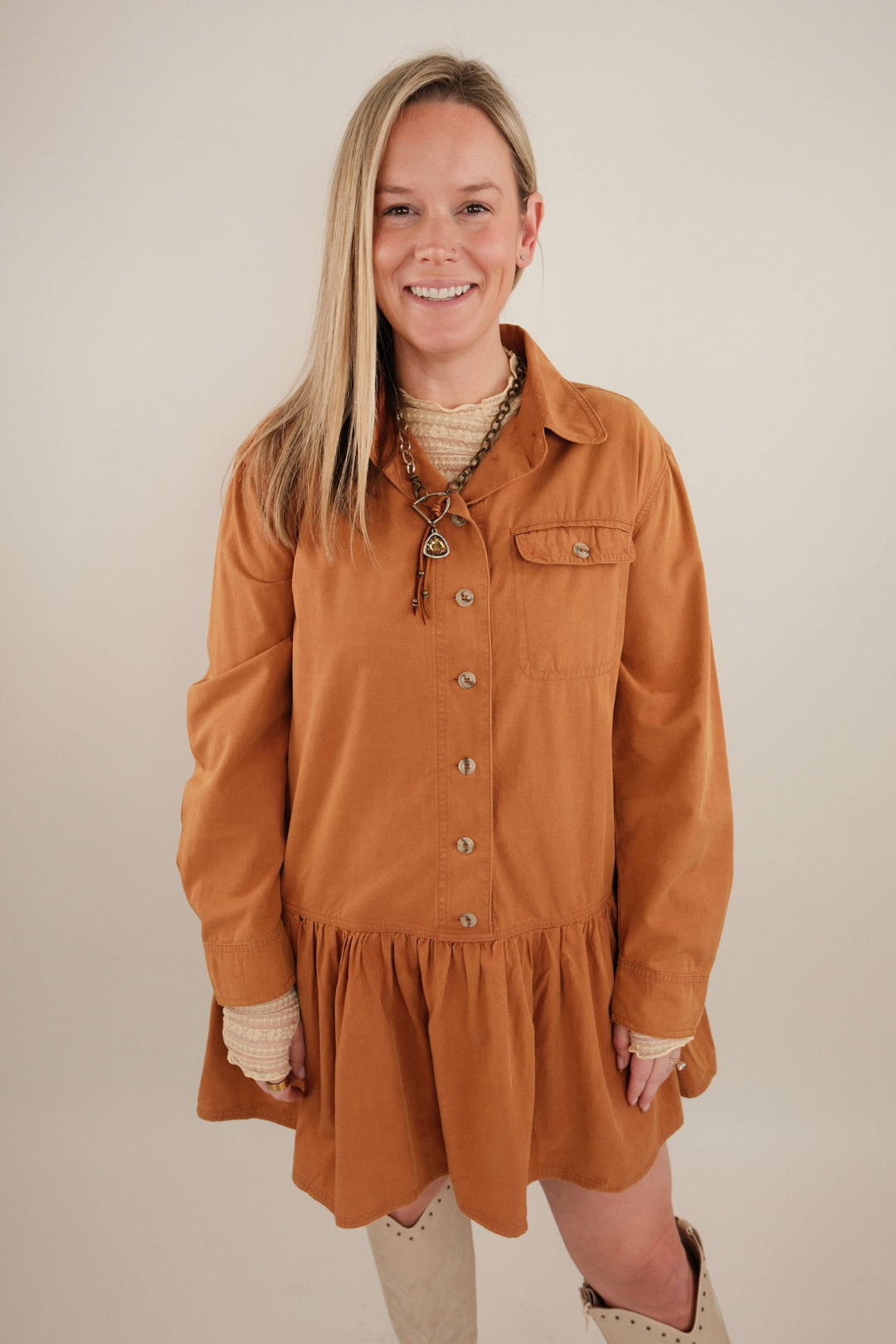 Red Clay Ramble Mineral Wash Dress