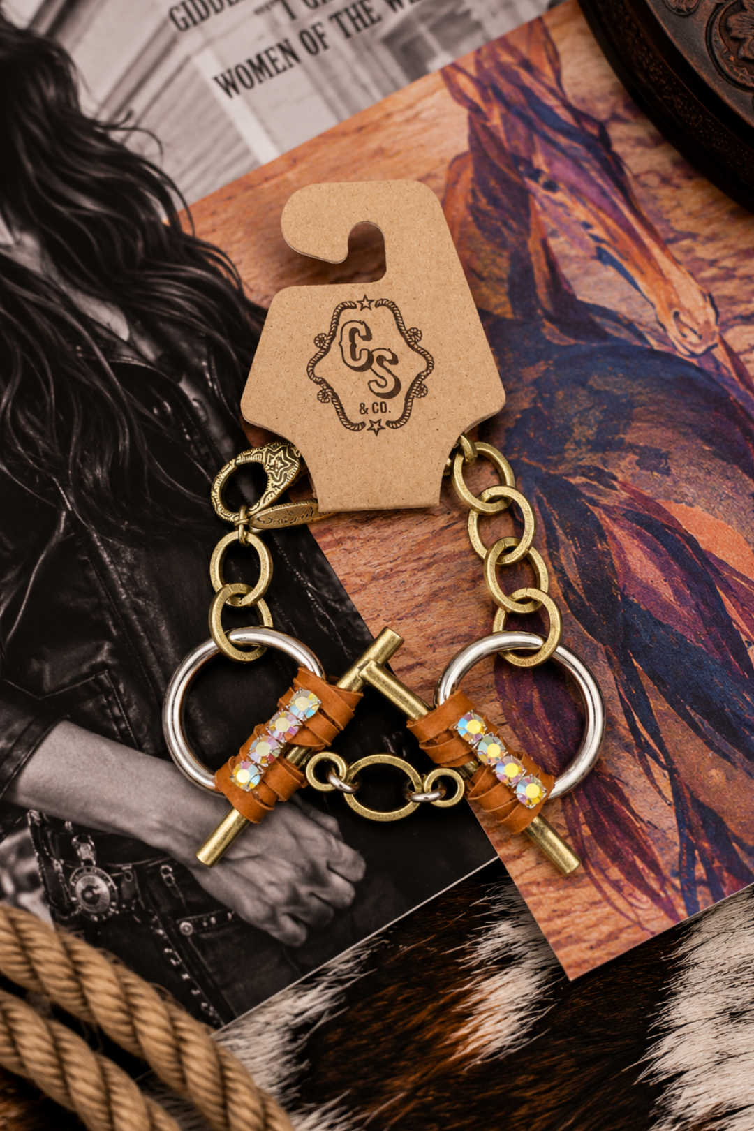 The Bit & Bling Bracelet - Gold