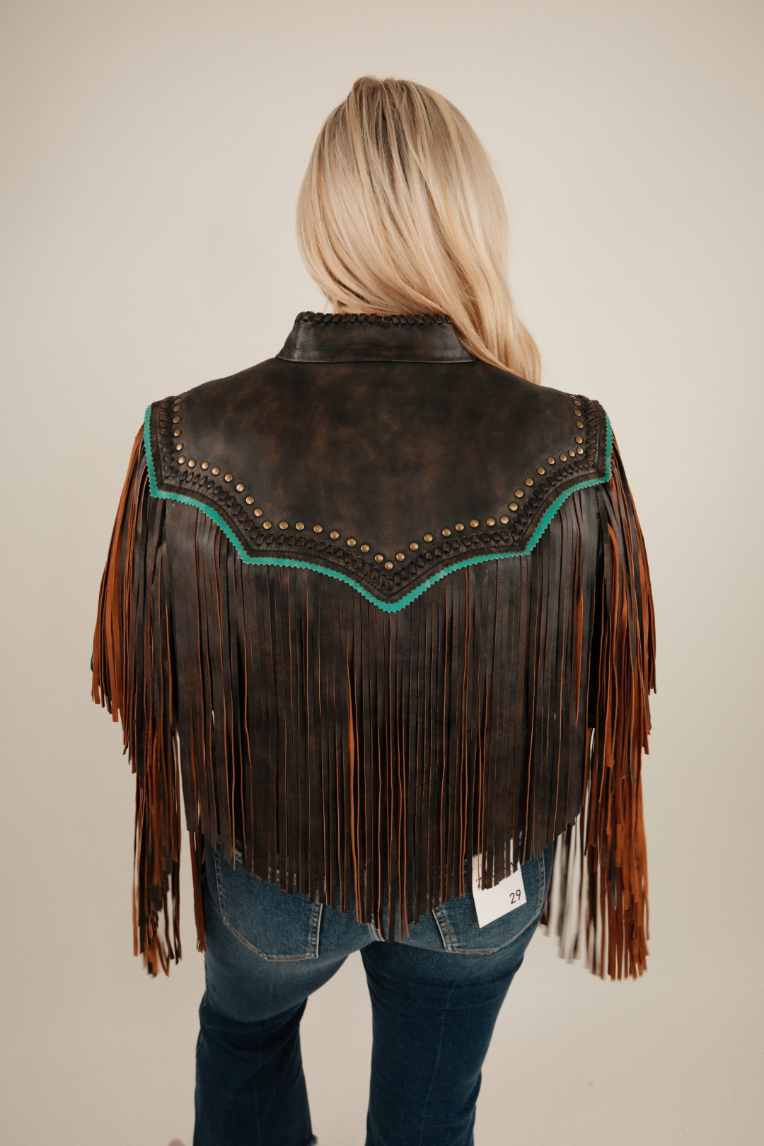 Sundance Fringe Leather Jacket
