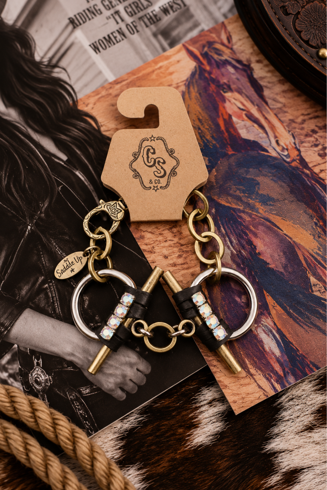 The Bit & Bling Bracelet - Gold