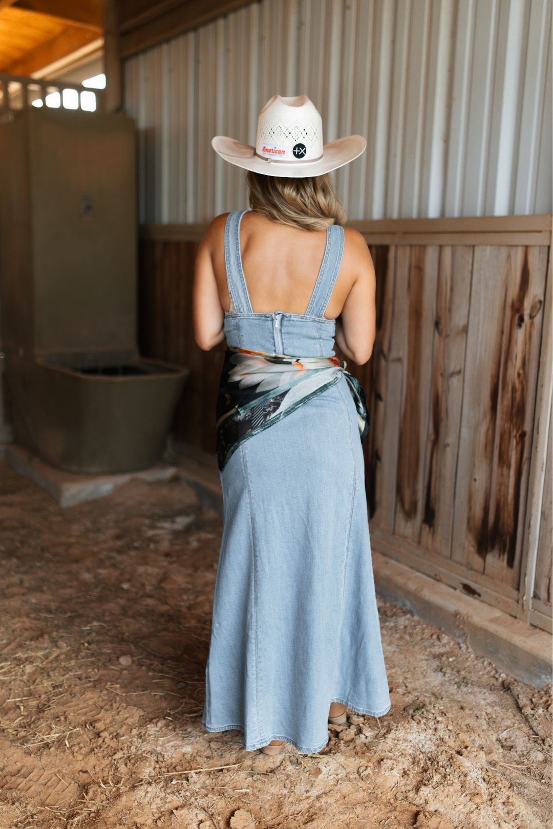 Bluebell Manor Denim Dress