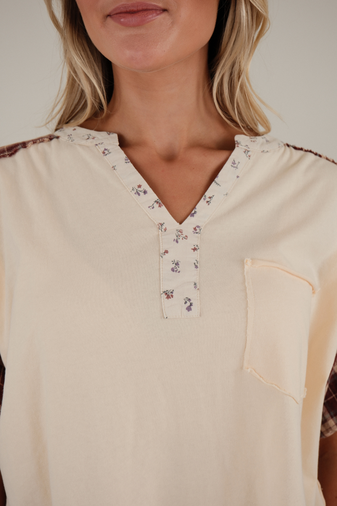 Prairie Patchwork Balloon Top