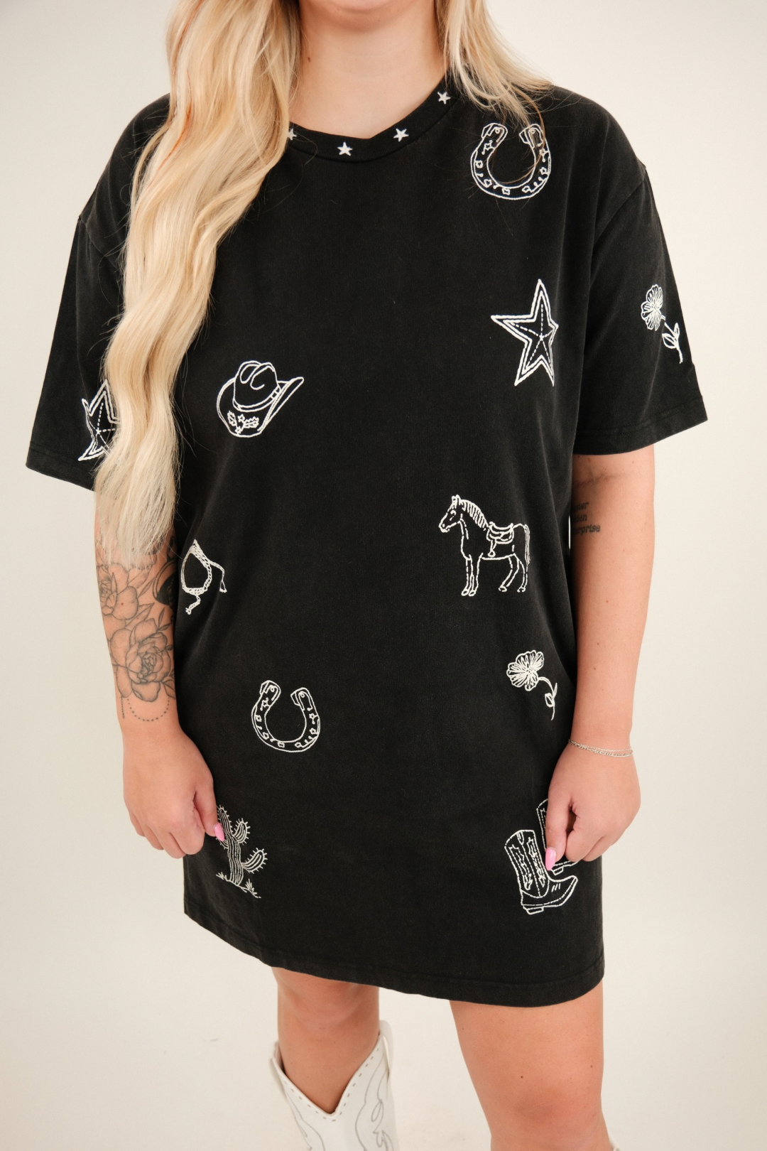 Stardust Trail T-Shirt Dress