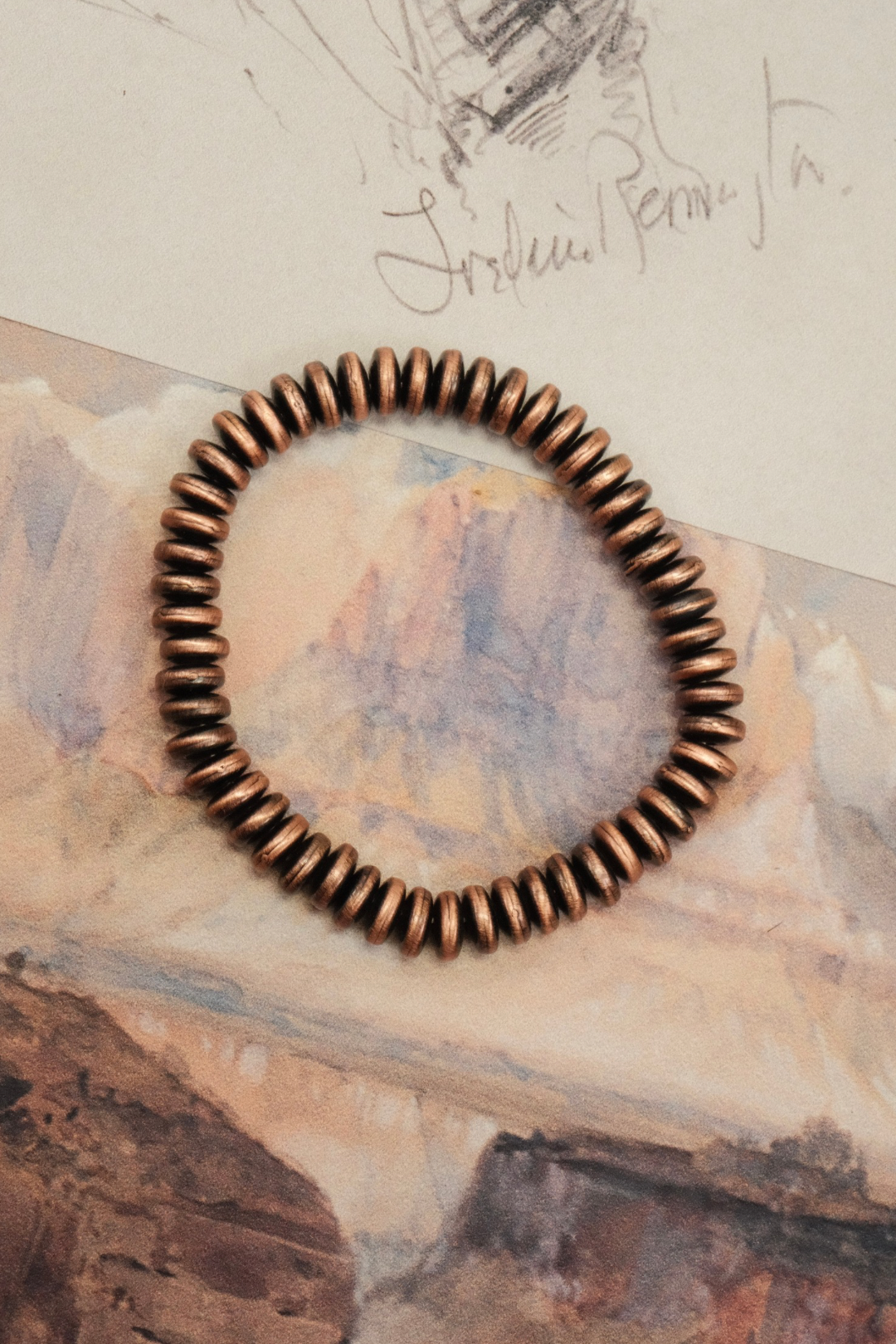 Lariat Glow Bead Bracelet