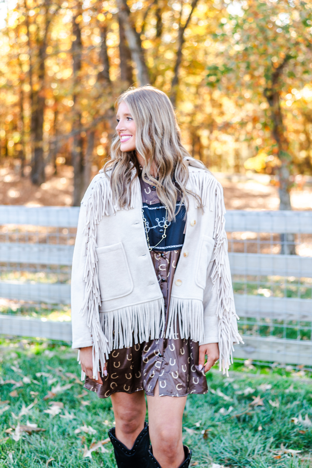 Golden Prairie Fringe Jacket