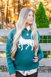 Prairie Trot Knit Sweater