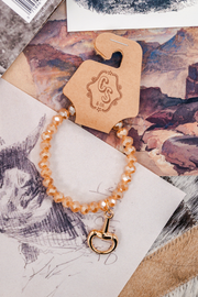 Trail Trotter Horsebit Bead Bracelet