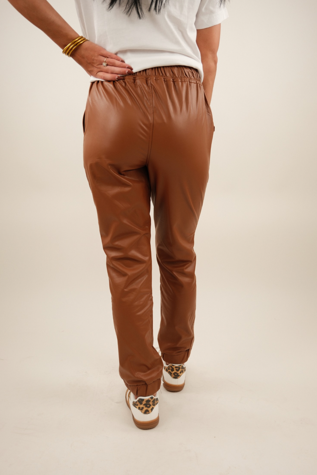 Mesa Leather Joggers