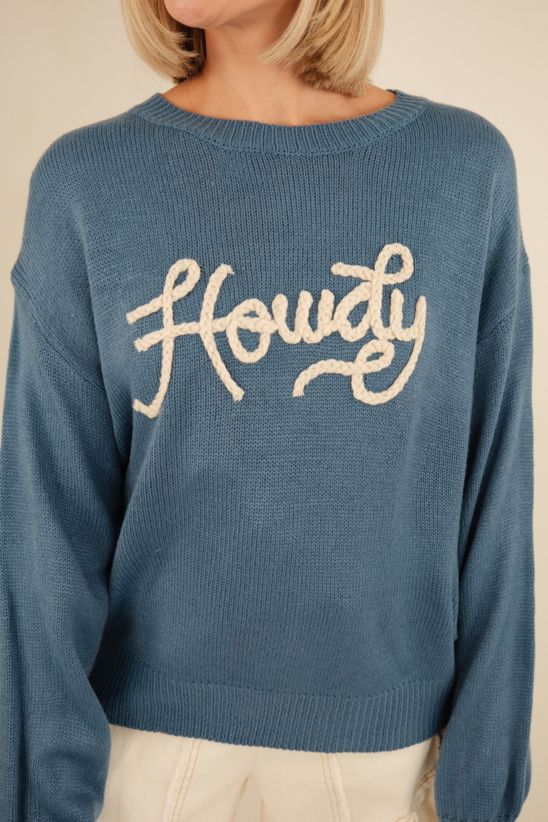 Rope & Howdy Sweater