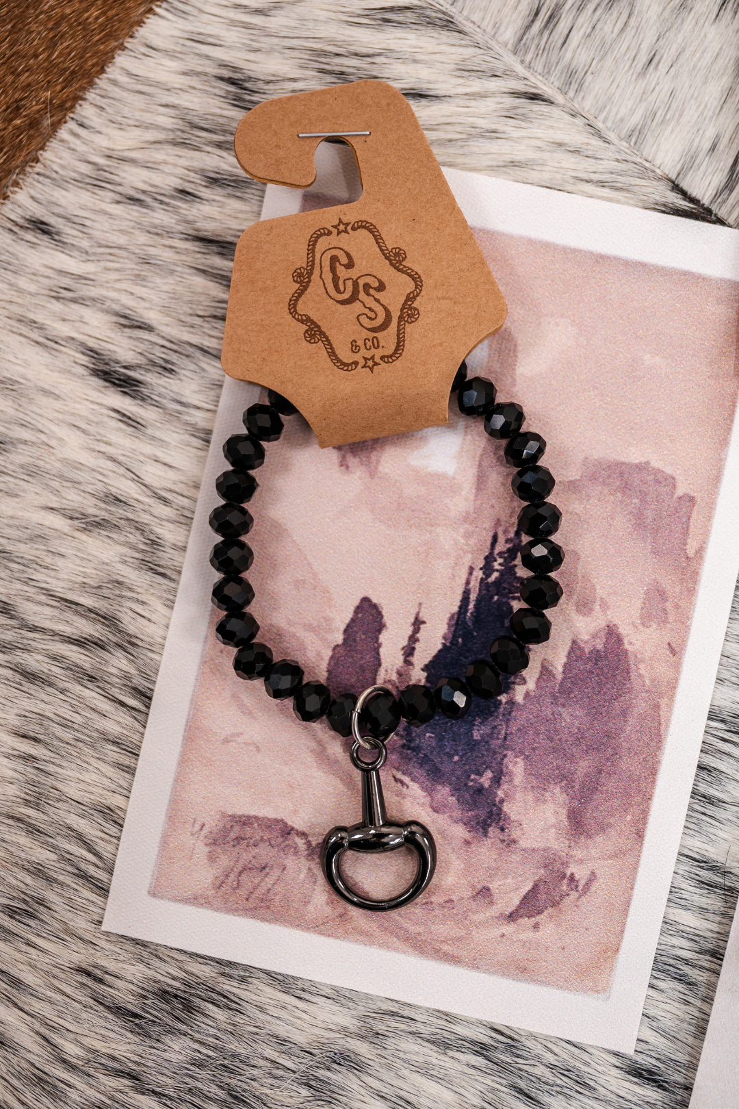 Trail Trotter Horsebit Bead Bracelet