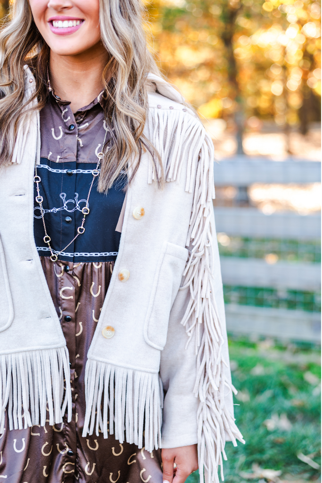 Golden Prairie Fringe Jacket
