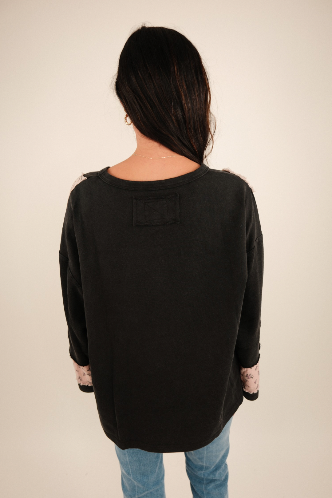Bandana Dust Boxy Patchwork Top