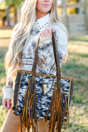 Canyon Belle Fringe Tote