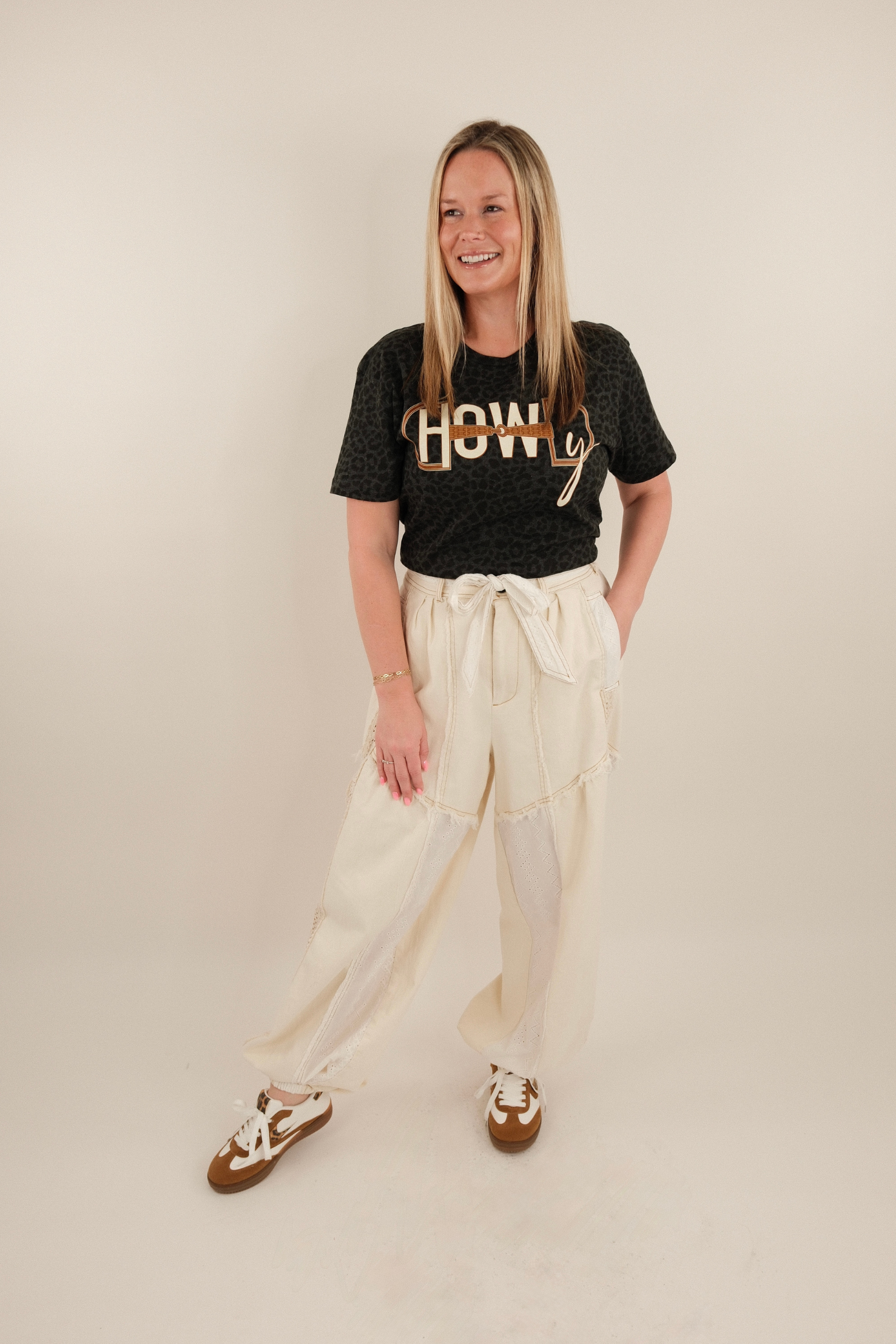 Leopard HOWDY Bit Tee