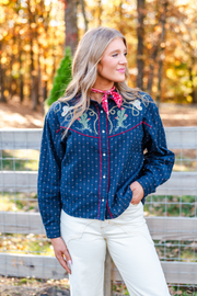 Rope & Rodeo Pearl Snap Shirt