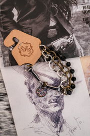 Range Rider Mixed Media Horsebit Bracelet