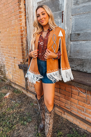 Desert Dancer Embroidered Poncho