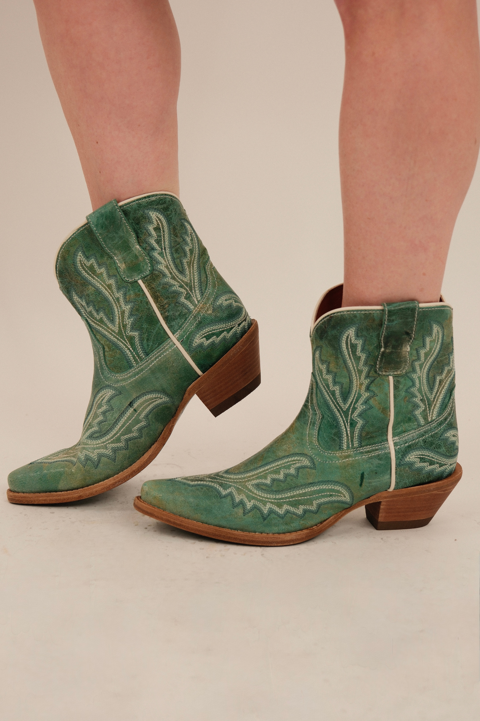 Eleanor Desert Sage Ankle Boot