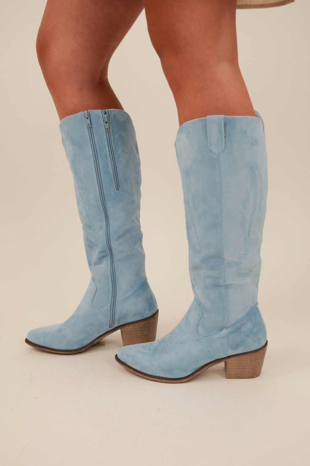Dusty Skies Suede Boots