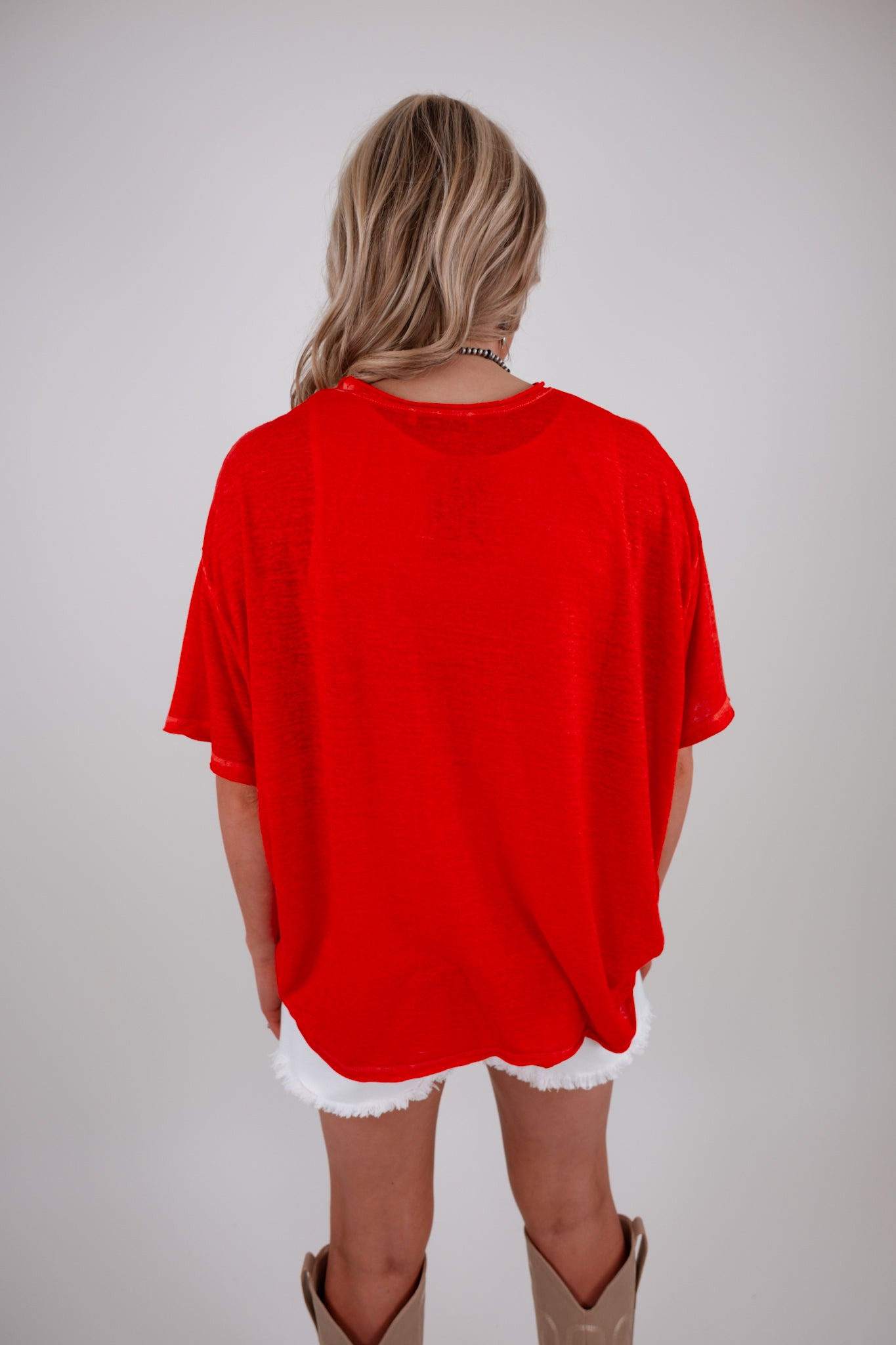 The Easy Rider Tee - Ruby