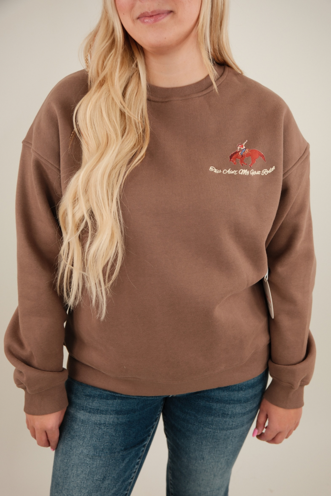First Rodeo Mocha Pullover