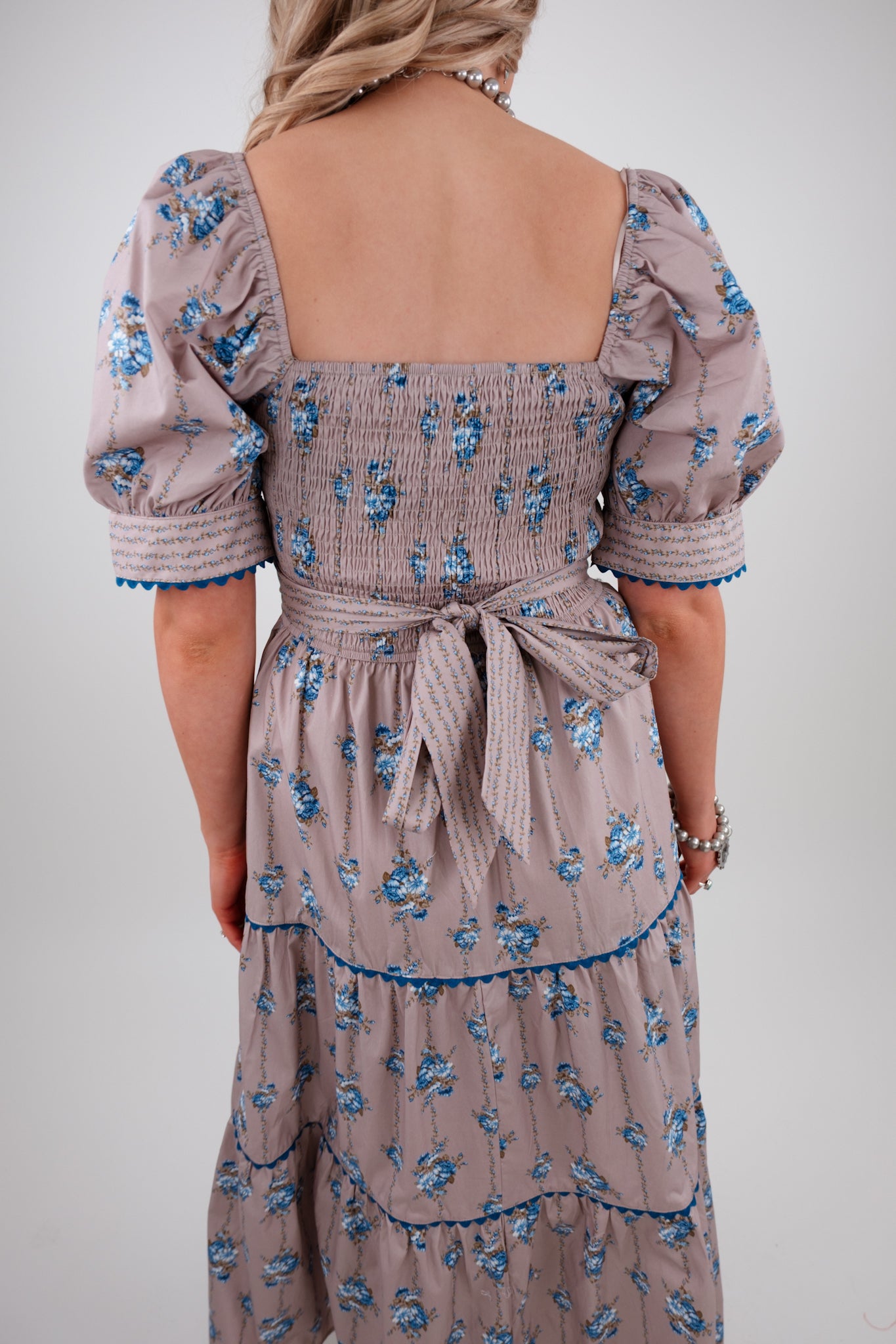 Dustflower Stripe Maxi