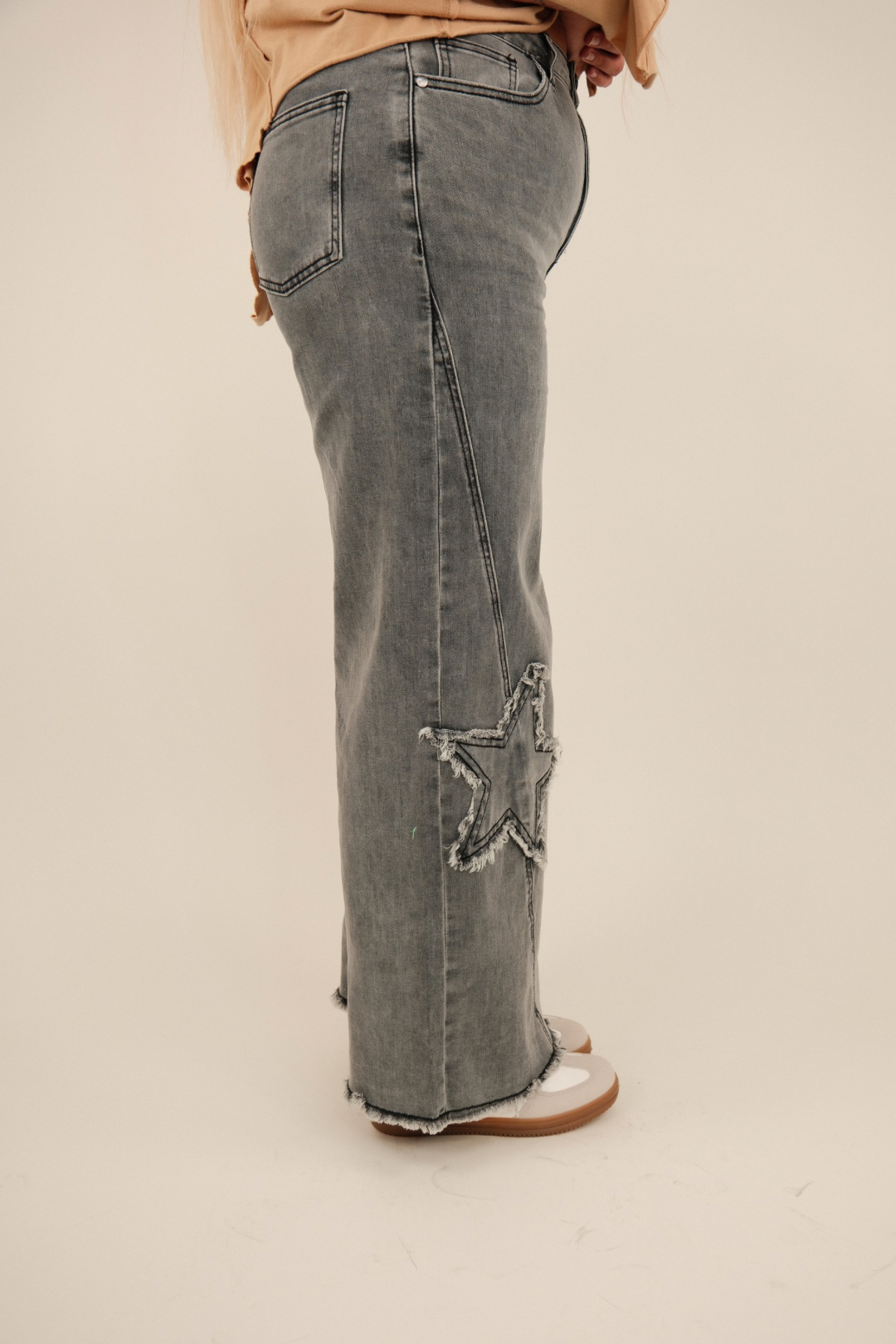 Starlight Stride Wide Leg Jeans
