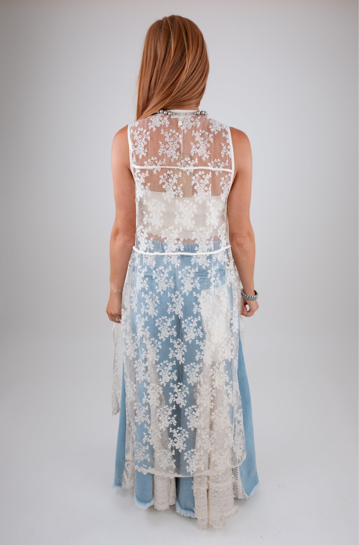 Wildflower Whispers Kimono Vest