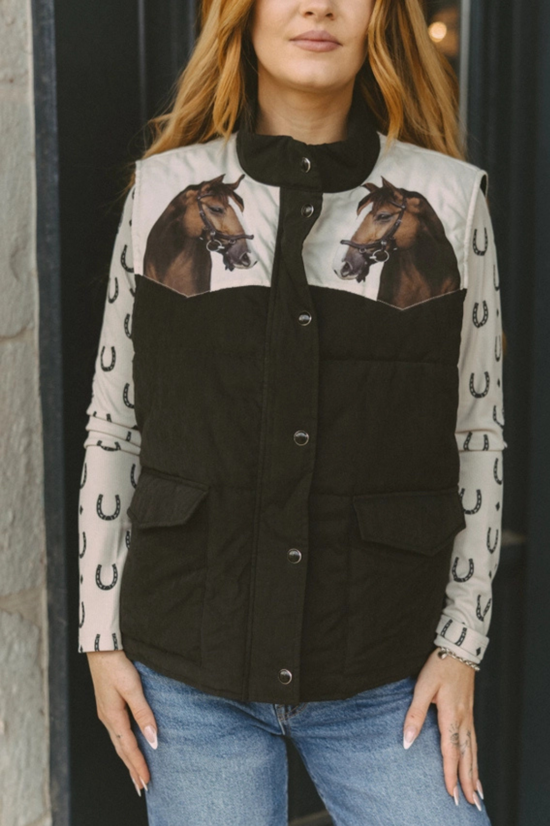 Lucky Lines Ribbed Long Sleeve