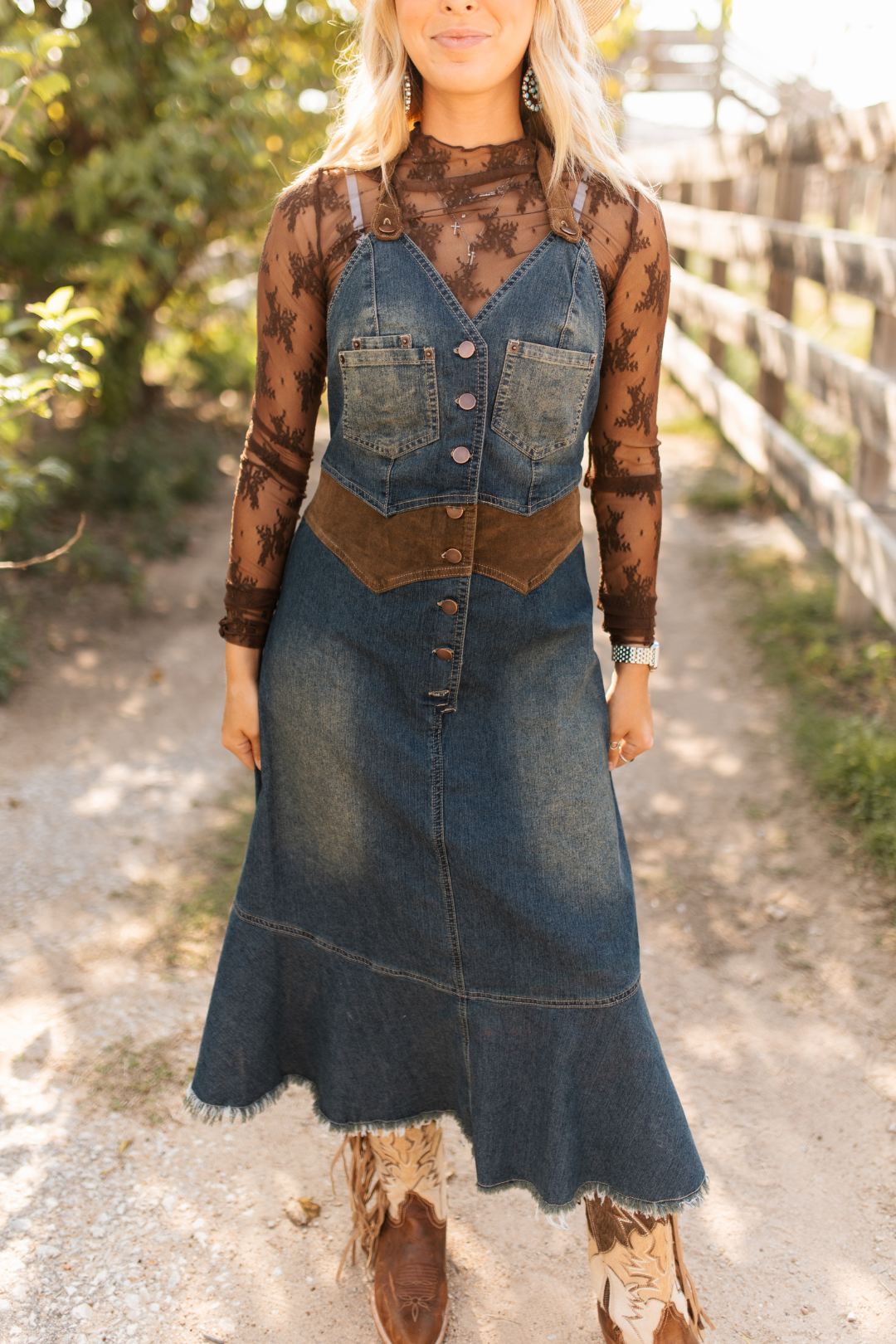 Rustler’s Charm Denim Dress