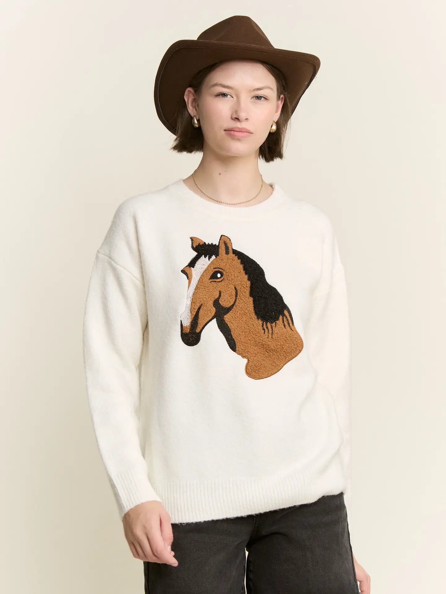 Dusty Trail Horse Sweater