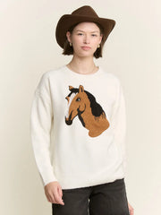 Dusty Trail Horse Sweater