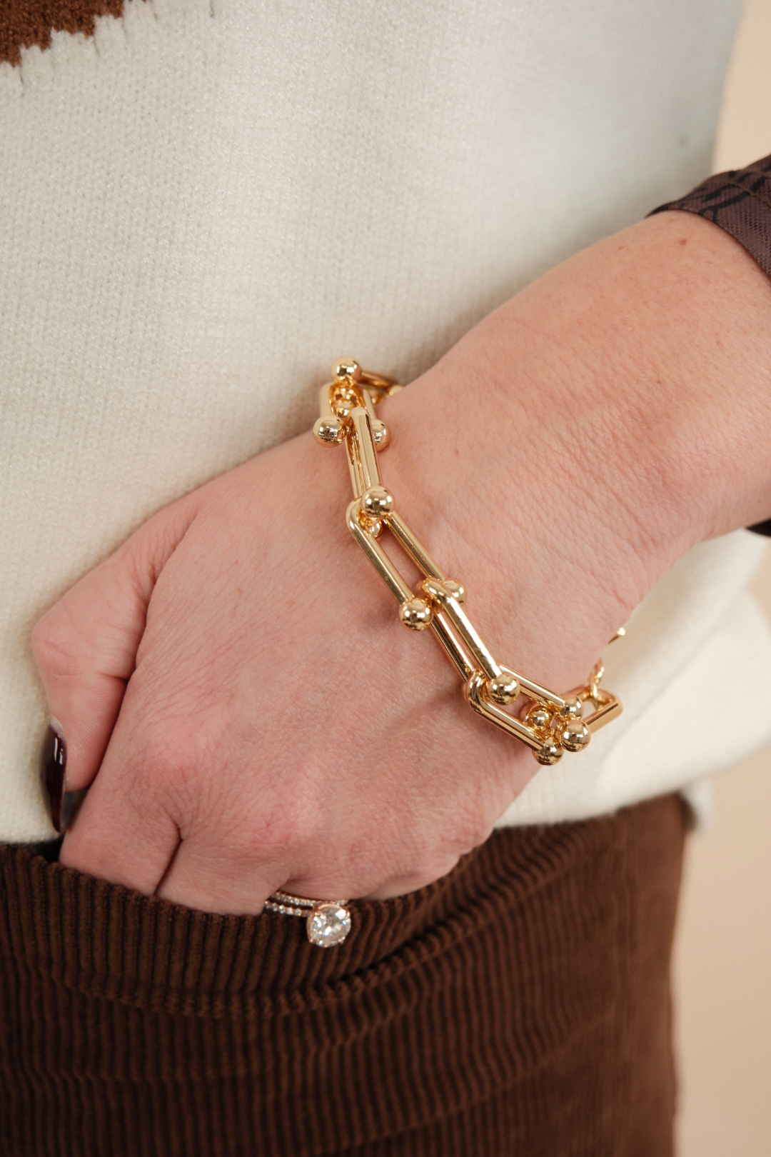 Trailblazer Stirrup Link Bracelet