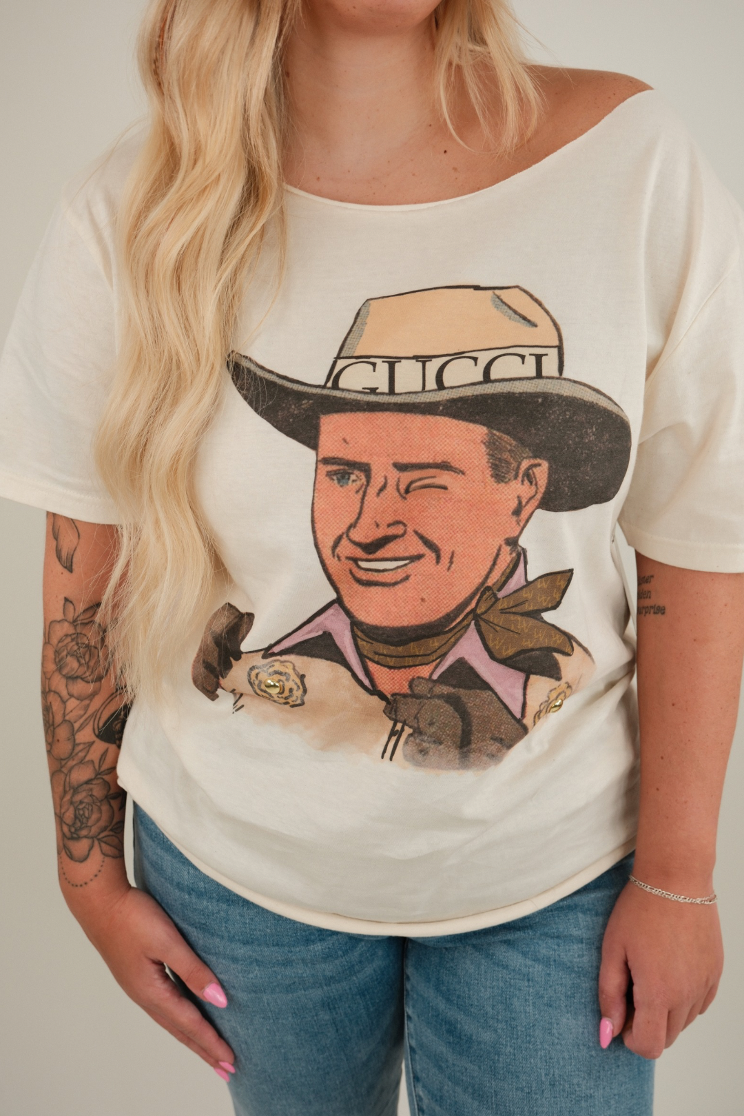 Designer Cowboy Graphic Tee