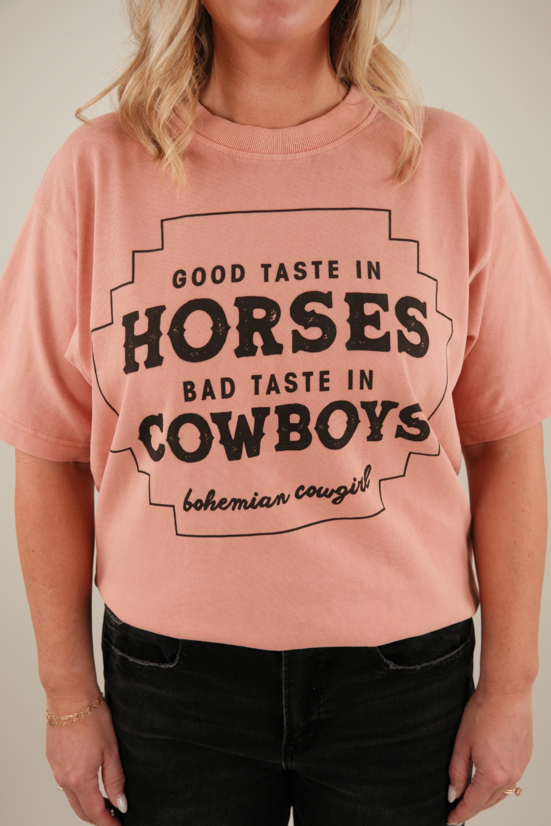 Good Taste In Horses Graphic Tee