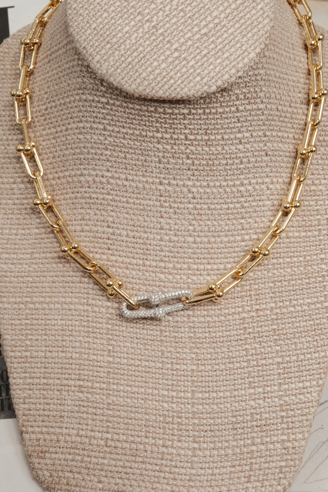 Starlight Stirrup Necklace