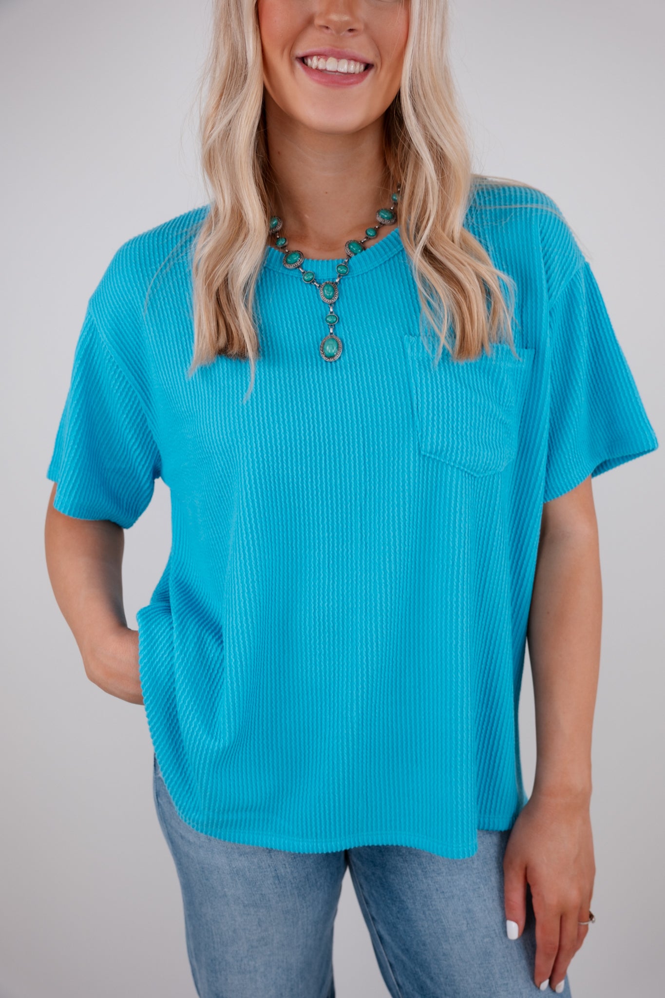 High Dunes Ribbed Tee
