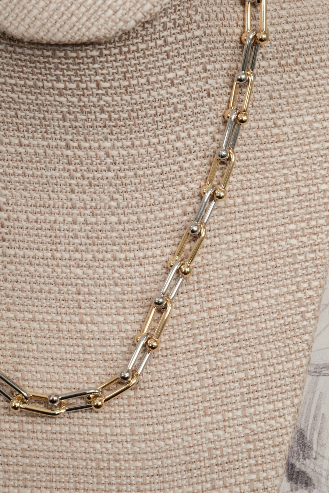 Saddlelight Mixed Metal Necklace