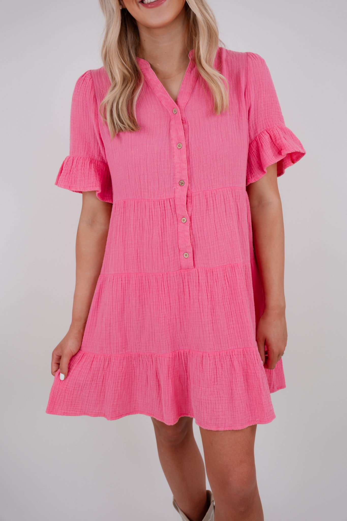 Cowgirl Charm Pink Dress