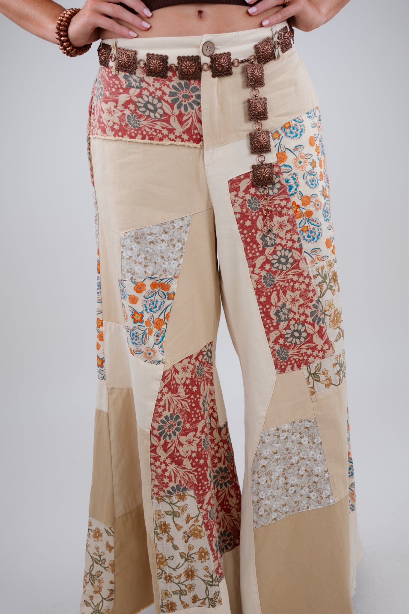 Desert Bloom Patchwork Pants