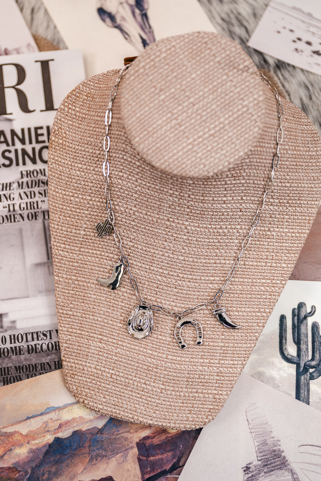 Desert Rodeo Charm Necklace