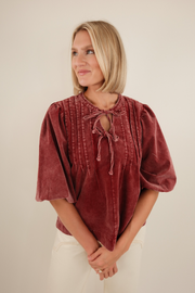 Cranberry Canyon Blouse