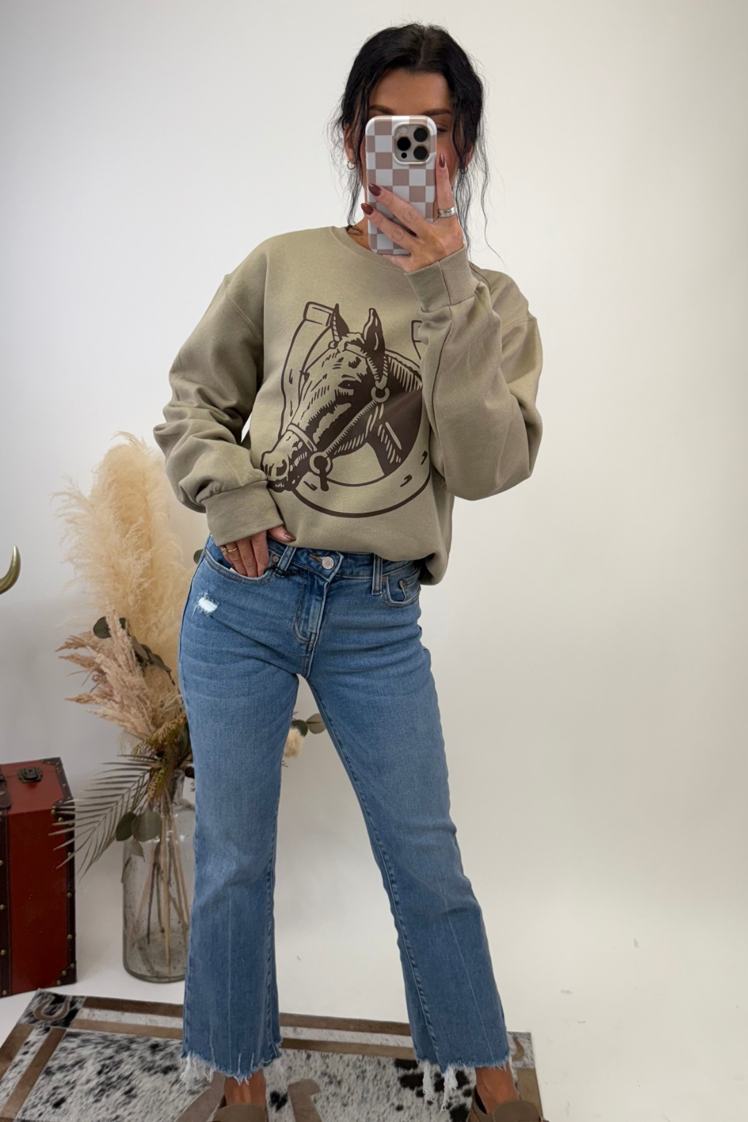 Sweet Iron Crewneck - Khaki