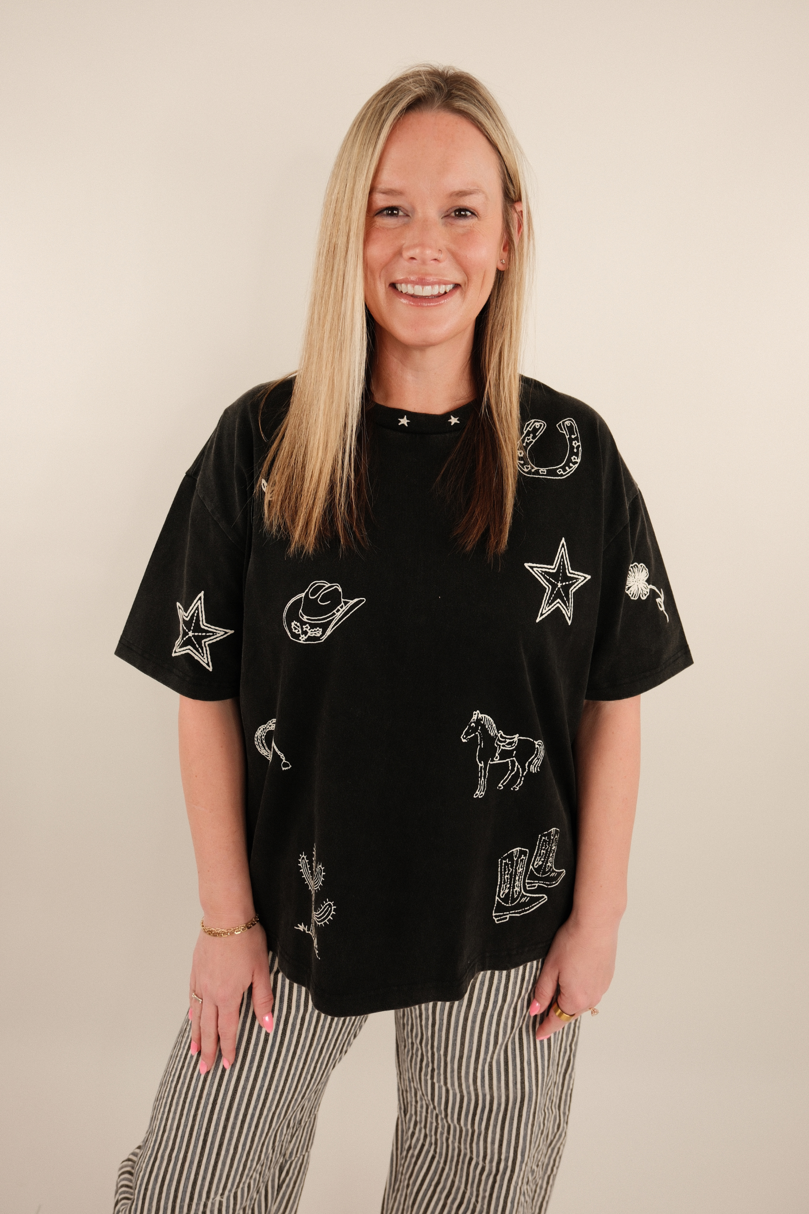 Wild West Boxy Tee